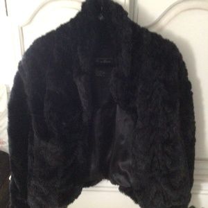 Faux fur jacket